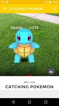 Tips Pokémon Go 2016 Screen Shot 1