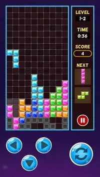 TetriClassic | Block Puzzle | Classic Brick Game Screen Shot 1