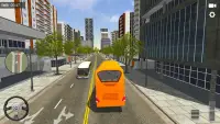 حافلة لتعليم قيادة السيارات 2019: مدرب حافلة محاكي Screen Shot 4