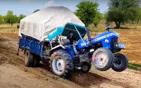 Heavy Tractor Pulling & Farming Drive Simulator Screen Shot 2