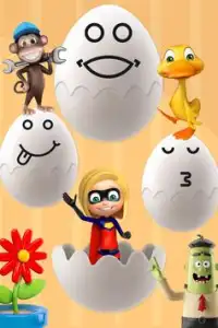 Jajka niespodzianki - gry dla dzieci Screen Shot 2