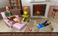 Sanal Aile Mutlu Büyükanne Sim: Dadı olarak Büyüka Screen Shot 2