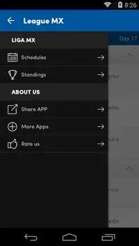 League MX Scores - NeivApps Screen Shot 0