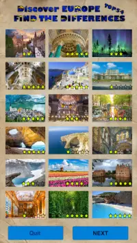DISCOVER EUROPE : Top 54 Places!  Find Differences Screen Shot 0