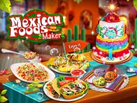 Mexican Foods Maker - Free Fiesta Cooking Games Screen Shot 0