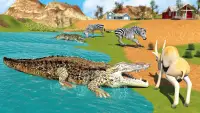 Hungry Crocodile Wild Hunt Simulation Game Screen Shot 3