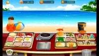 Beach Restaurant: Fast Food, Chef & Cooking Tycoon Screen Shot 0