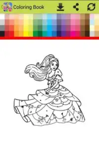 Coloring barbie light star   new Screen Shot 1