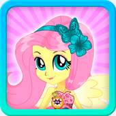 Dress up Fluttershy