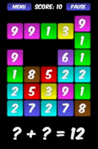 Two plus two: math puzzle game Screen Shot 0