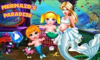 Mermaid's Paradise-Baby Care Screen Shot 0