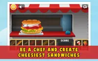 Chef Hamburger Maker Screen Shot 9