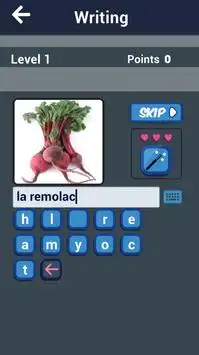 Learn Vegetable Names in Spanish Screen Shot 2