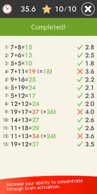 Pengiraan mental (Matematik) Screen Shot 5