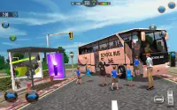 オフロードスクールバスドライバーゲーム Screen Shot 12