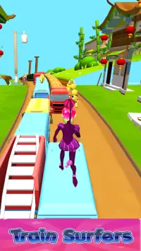 Ladybug Run Princess Endless 3D Screen Shot 1
