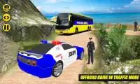 Van de weg af Politie Auto Simulator 3d Screen Shot 2
