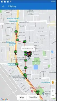 Grameenphone Vehicle Tracking Screen Shot 4