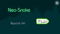 Neon Snake Game Screen Shot 0