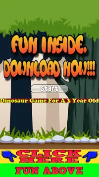 Dinosaur Game For A 3 Year Old Screen Shot 0