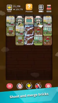 HelloTown 2048 - Merge Tycoon Screen Shot 2