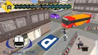 lourd bus parking simulateur: gratuit Jeu Screen Shot 1