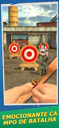 Tiro com arco: Sniper Hunter Screen Shot 9