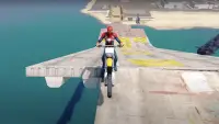 Tricky Bike Superhero Races Screen Shot 1