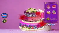 giochi di decorazione torta per ragazze Screen Shot 4