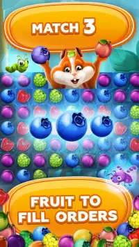 Fruit Hamsters–Farm of Hamsters: Match 3 game Free Screen Shot 1