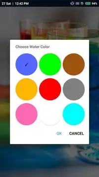 Water virtual mobile drink Screen Shot 1