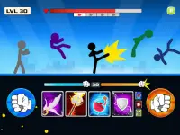 Stickman Fighter : Mega Brawl Screen Shot 5