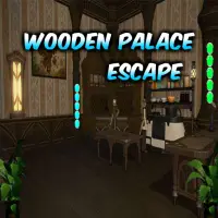 लकड़ी के पैलेस एस्केप गेम Screen Shot 0