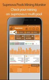 Suprnova Pools Mining Monitor Screen Shot 0