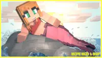 Mermaid Mod Minecraft PE Screen Shot 1