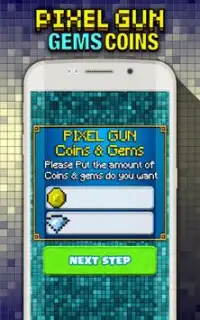 Gems Pixel Gun 3d Cheats Simulator Screen Shot 1