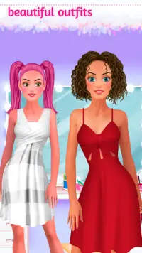 소녀들을위한 패션 게임 : 뷰티 메이크업 Screen Shot 3
