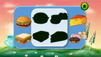 sound puzzle food 4 kids games Screen Shot 4