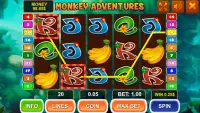 Monkey Adventures Slot Screen Shot 3