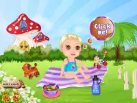 女の子のための赤ちゃんを歩いゲーム Screen Shot 2