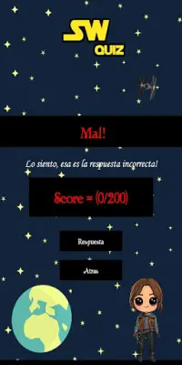 Quiz para SW Screen Shot 7