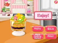 Koken, taart en ijs game Screen Shot 0