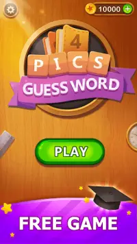 4 Pics Guess Word -Puzzle Game Screen Shot 3