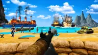 Nowoczesne Call of Beach: Defense War Screen Shot 2