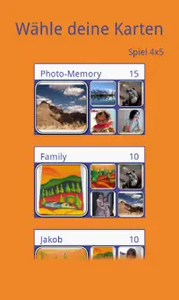 "Photo-Memory" - Memory Game Screen Shot 2