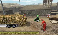 육군 쓰레기 트럭 시뮬레이터 2018 Screen Shot 3
