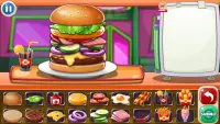 Fast Burger Shop -  Chef Cooking Game Screen Shot 2