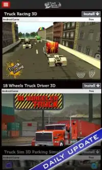 Truck Racing Games Screen Shot 4