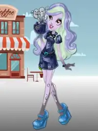 Draculaura Dress up and Makeup Monsters Games Screen Shot 7