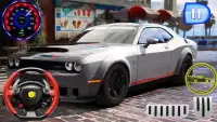 Drag Rider - Dodge Challenger Simulator 2019 Screen Shot 0